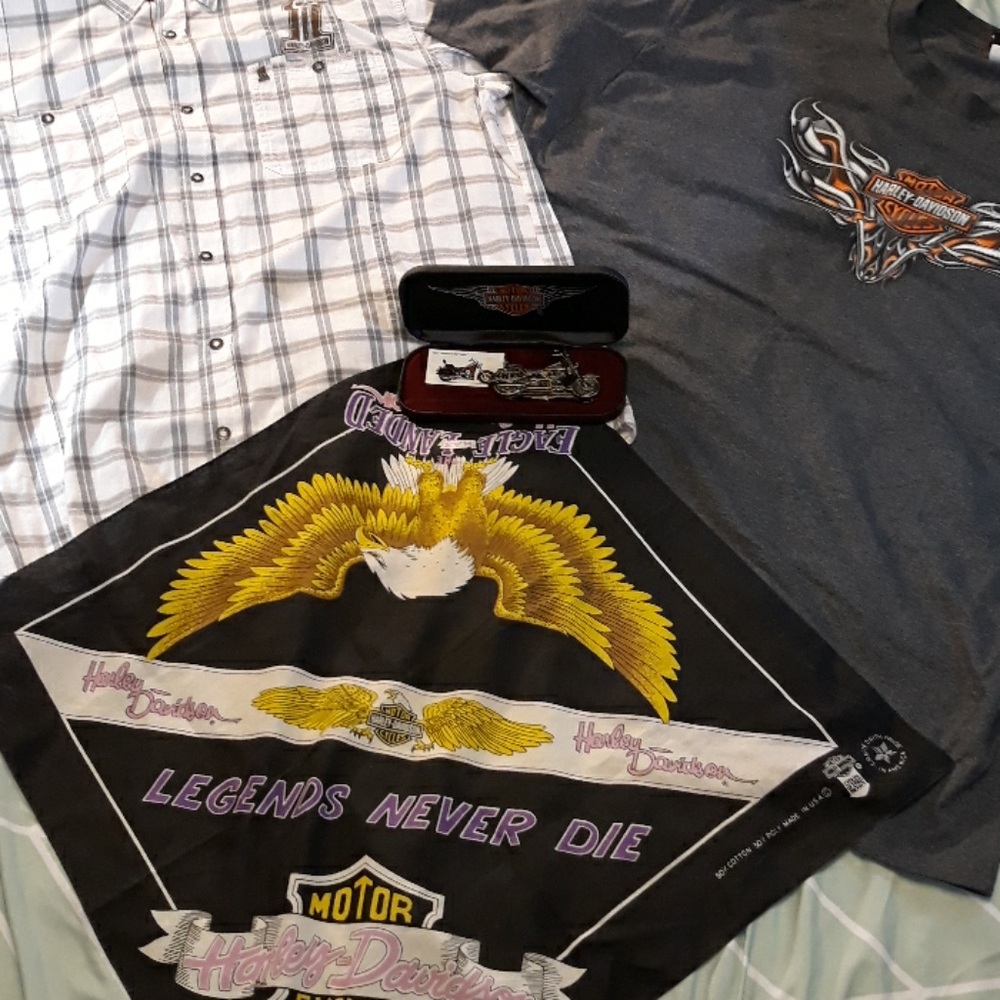 Huge Lot of Harley Davidson Items